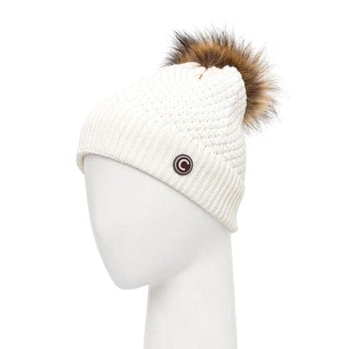 Colmar Berretto Berretto Donna con Pompon in Pelliccia Sintetica UNI - Francavilla Moda