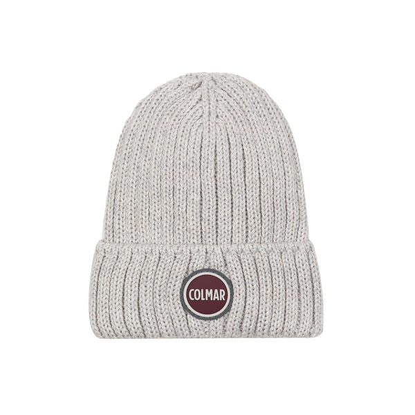 COLMAR Berretto Cappello Uomo con risvolto e logo Grigio chiaro A24 - COLMARMU50962YB - 21 - UNI - Francavilla Moda