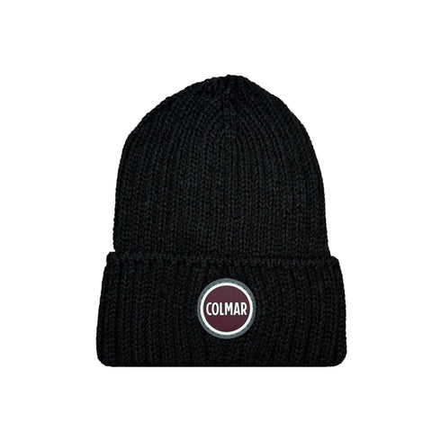 COLMAR Berretto Cappello Uomo con risvolto e logo Antracite - Francavilla Moda