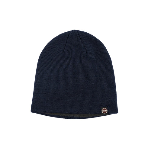 COLMAR Berretto Cappello Uomo rasato con logo Blu A24 - COLMARMU50362YU - 68 - UNI - Francavilla Moda