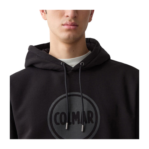 Colmar Felpa con cappuccio Felpa Uomo chiusa con logo tono su tono Incenso - Francavilla Moda