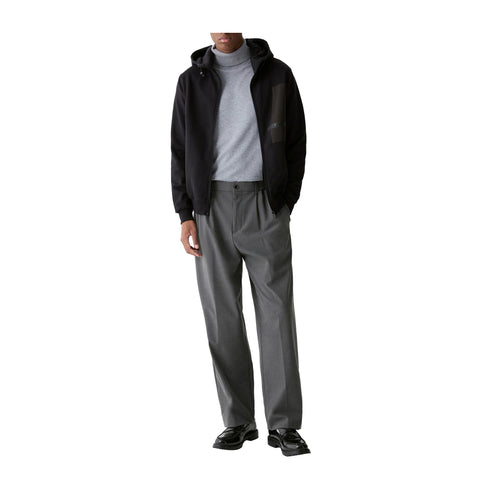 Colmar Felpa con zip Felpa Uomo con inserti in nylon Nero A24 - COLMARMU62623YP - 99 - M - Francavilla Moda