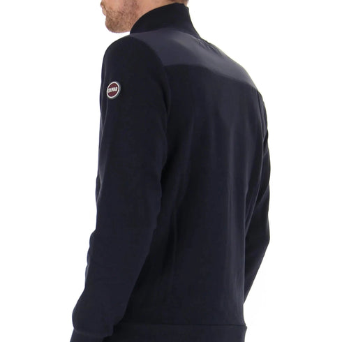 Colmar Felpa con zip Felpa Uomo full zip in cotone Blu A23 - COLMARMU62179UX - 68 - M - Francavilla Moda