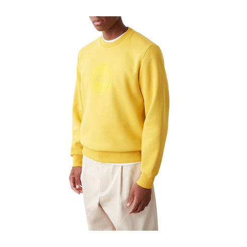 Colmar Felpa girocollo Felpa Uomo logo tono su tono Giallo A24 - COLMARMU62471WX - 683 - M - Francavilla Moda