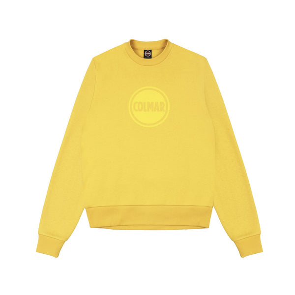 Colmar Felpa girocollo Felpa Uomo logo tono su tono Giallo A24 - COLMARMU62471WX - 683 - M - Francavilla Moda