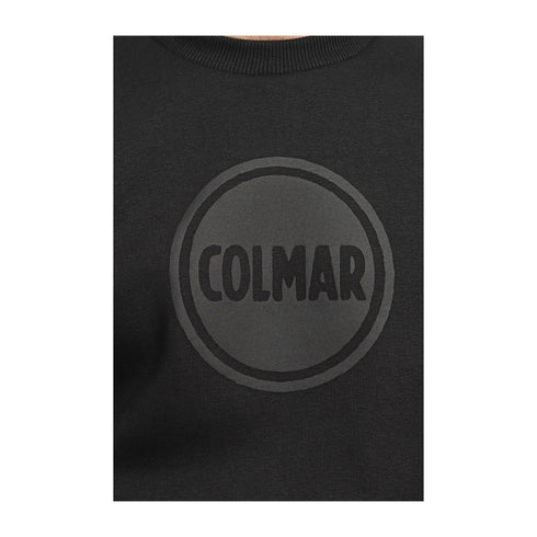 Colmar Felpa girocollo Felpa Uomo logo tono su tono Nero A24 - COLMARMU62471WX - 99 - M - Francavilla Moda