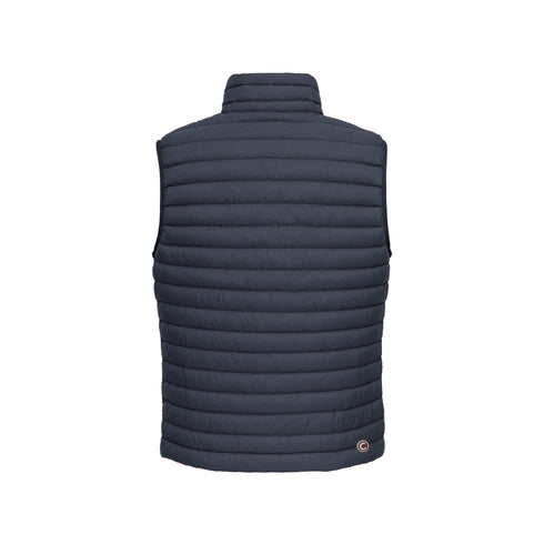 Colmar Piumino smanicato Gilet Uomo leggero con impunture orizzontali Blu - Francavilla Moda
