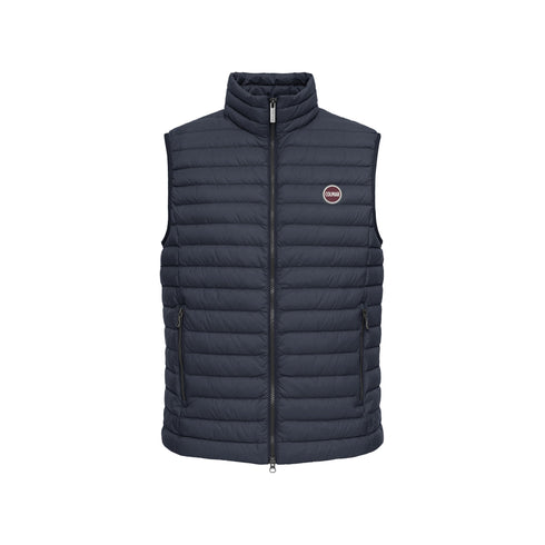 Colmar Piumino smanicato Gilet Uomo leggero con impunture orizzontali Blu - Francavilla Moda