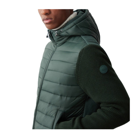 Colmar Giubbino Giubbino Uomo con maniche in maglia Verde bottiglia A24 - COLMARMU11124YN - 681 - 48 - Francavilla Moda