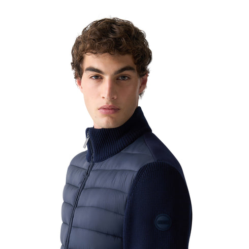Colmar Giacca imbottita Giubbino Uomo con maniche in maglia 48 A25 - COLMARMU11148ZX - 68 - 48 - Francavilla Moda