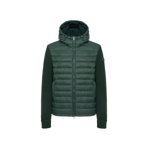 Colmar Giubbino Giubbino Uomo con maniche in maglia Verde bottiglia A24 - COLMARMU11124YN - 681 - 48 - Francavilla Moda