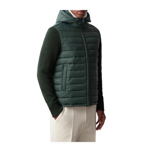 Colmar Giubbino Giubbino Uomo con maniche in maglia Verde bottiglia A24 - COLMARMU11124YN - 681 - 48 - Francavilla Moda