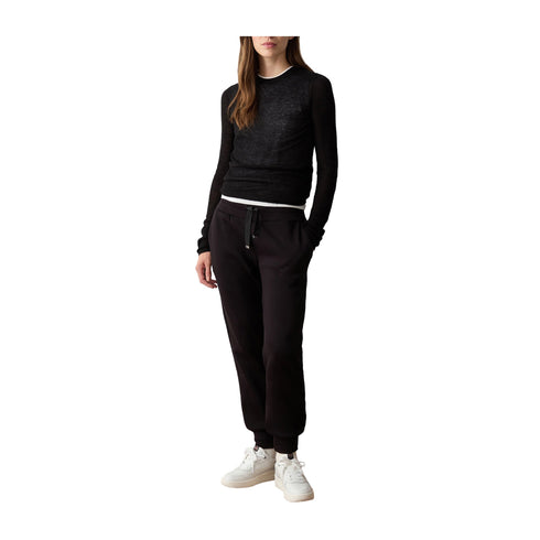 Colmar Pantaloni sportivi Pantalone Donna sportivo felpato Bianco - Francavilla Moda