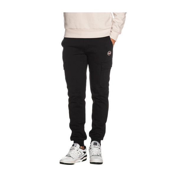 Colmar Pantaloni sportivi Pantalone Uomo cargo felpato Nero - Francavilla Moda