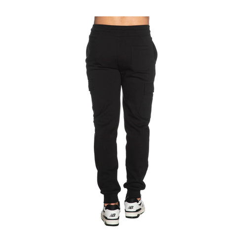 Colmar Pantaloni sportivi Pantalone Uomo cargo felpato Nero - Francavilla Moda