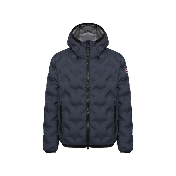 Colmar Piumino corto Piumino corto con micro disegni a V Blu A24 - COLMARMU12557YN - 68 - 46 - Francavilla Moda