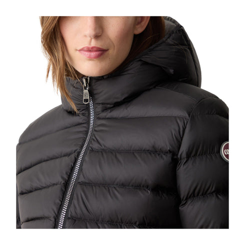 Colmar Piumino corto Piumino corto da Donna con cappuccio Nero A24 - COLMARMD2286N2YO - 99 - 40 - Francavilla Moda