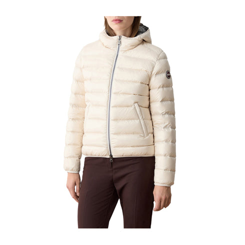 Colmar Piumino corto Piumino corto da Donna con cappuccio Incenso - Francavilla Moda