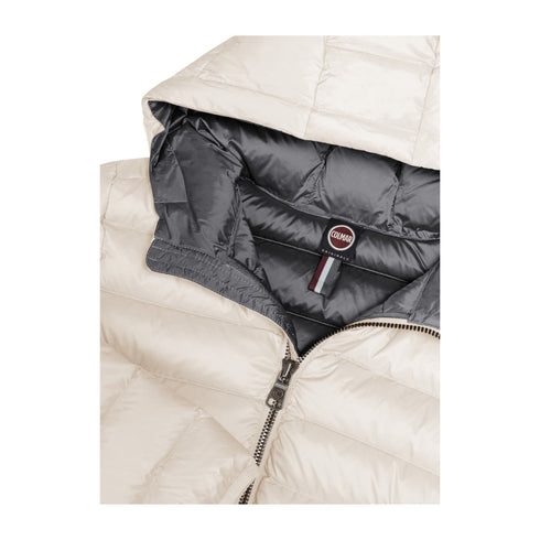 Colmar Piumino corto Piumino corto da Donna con cappuccio Incenso - Francavilla Moda