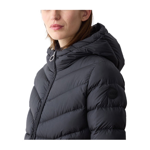 Colmar Piumino corto Piumino Donna corto con cappuccio fisso Nero A24 - COLMARMD22022XX - 99 - 40 - Francavilla Moda