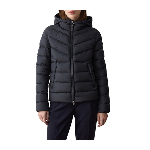 Colmar Piumino corto Piumino Donna corto con cappuccio fisso Nero A24 - COLMARMD22022XX - 99 - 40 - Francavilla Moda