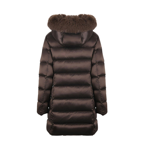 Colmar Piumino lungo Piumino Donna Lungo Cappuccio e Pelliccia 42 - Francavilla Moda