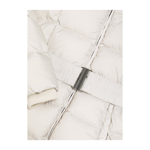 Colmar Piumino lungo Piumino maxi da Donna con cintura Incenso - Francavilla Moda