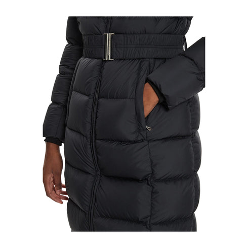 Colmar Piumino lungo Piumino maxi da Donna con cintura Nero A24 - COLMARMD22052XX - 99 - 40 - Francavilla Moda