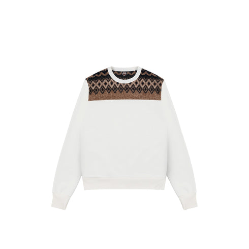 Colmar Felpa girocollo Uomo Felpa girocollo con inserto geometrico M A26-COLMARMU620000153LN-624-M - Francavilla Moda