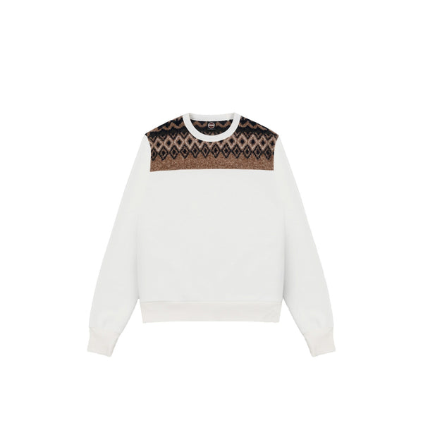 Colmar Felpa girocollo Uomo Felpa girocollo con inserto geometrico M A26-COLMARMU620000153LN-624-M - Francavilla Moda