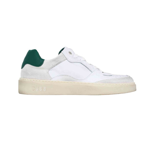 Corvari Sneakers Sneakers Uomo Marlon in pelle Bianco verde P24 - CORVARIJAMESDAYTONA - VERDE - 40 - Francavilla Moda