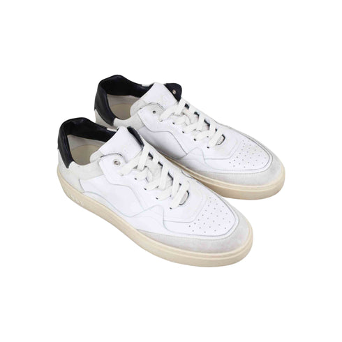 Corvari Sneakers Sneakers Uomo Marlon in pelle Bianco nero - Francavilla Moda