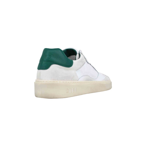 Corvari Sneakers Sneakers Uomo Marlon in pelle Bianco verde P24 - CORVARIJAMESDAYTONA - VERDE - 40 - Francavilla Moda