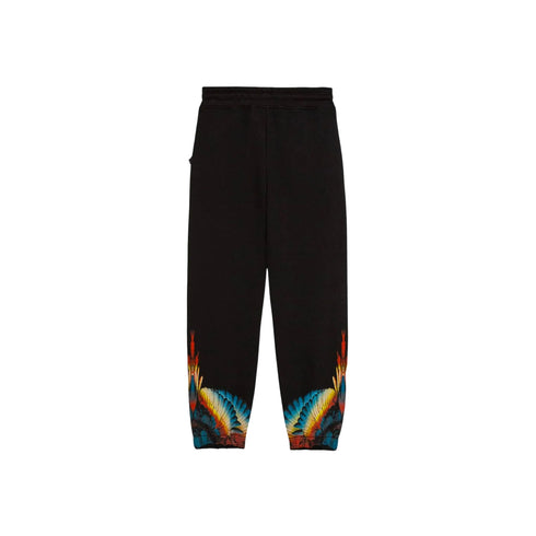 COUNTY OF MILAN Pantalone MARCELO BURLON COUNTY OF MILAN Pantalone sportivo da uomo con stampa ali XS - Francavilla Moda