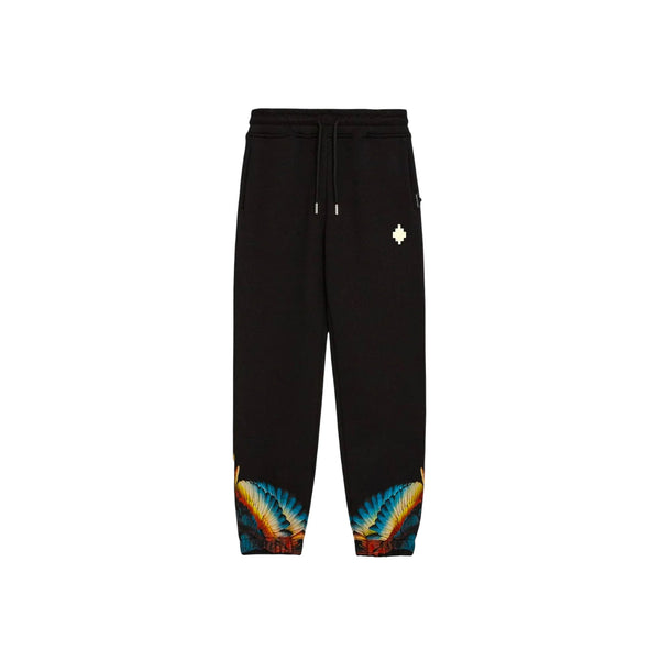 COUNTY OF MILAN Pantalone MARCELO BURLON COUNTY OF MILAN Pantalone sportivo da uomo con stampa ali XS - Francavilla Moda