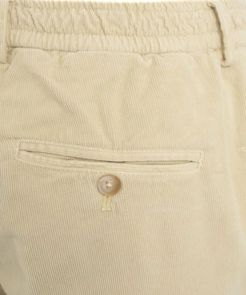 Cruna Pantalone Pantalone Uomo in velluto con coulisse MITTE 1405 44 - Francavilla Moda