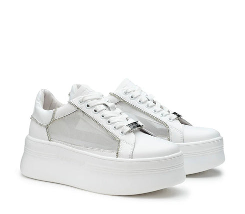 Cult Sneakers Sneakers Donna Pearl con strass Bianco P24-CULTCLW42280-WHITE-36 - Francavilla Moda