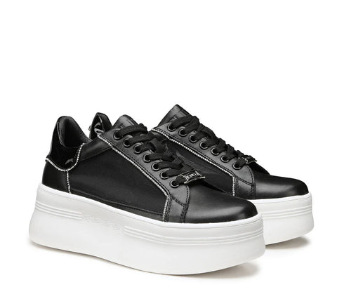 Cult Sneakers Sneakers Donna Pearl con strass Nero - Francavilla Moda