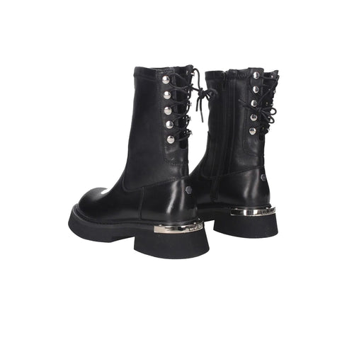 CULT Stivali Stivaletto Donna BABE con lacci Nero - Francavilla Moda