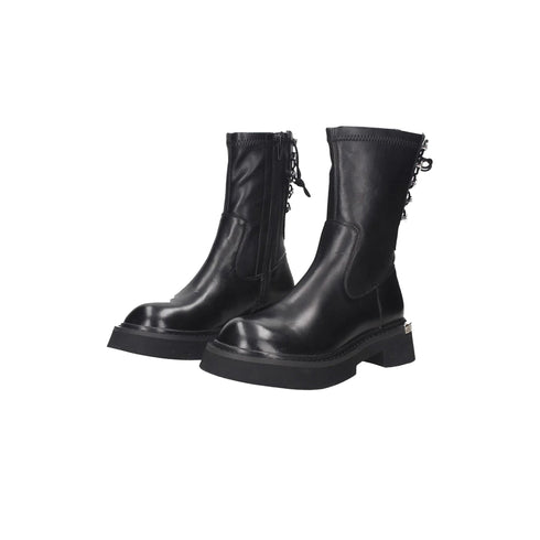 CULT Stivali Stivaletto Donna BABE con lacci Nero - Francavilla Moda