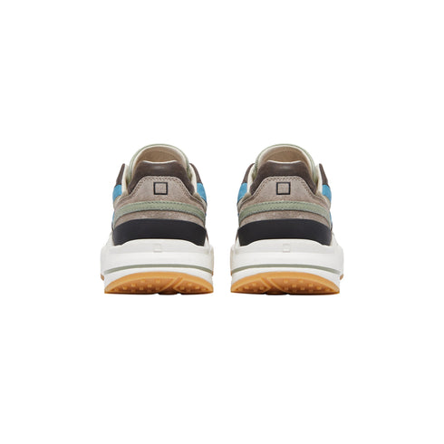 D.A.T.E. Sneakers Sneakers Uomo Fuga Army in pelle nabuk 41 - Francavilla Moda