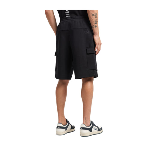 EA7 Emporio Armani Pantaloncini sportivi Bermuda Uomo felpato cargo S P25 - EA7 EMPORIO7M000326AF12660 - UC001 - S - Francavilla Moda
