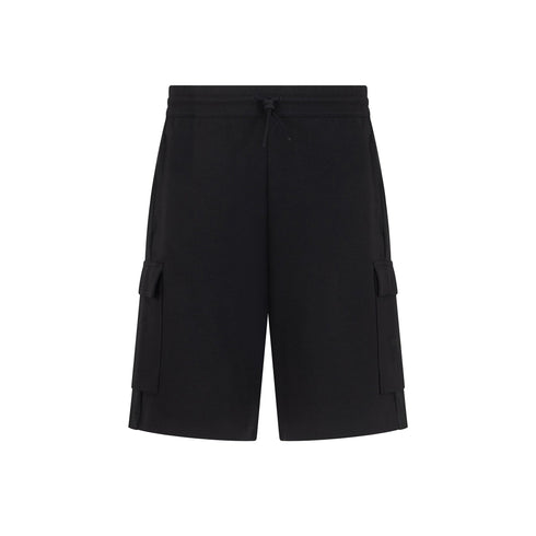 EA7 Emporio Armani Pantaloncini sportivi Bermuda Uomo felpato cargo S P25 - EA7 EMPORIO7M000326AF12660 - UC001 - S - Francavilla Moda