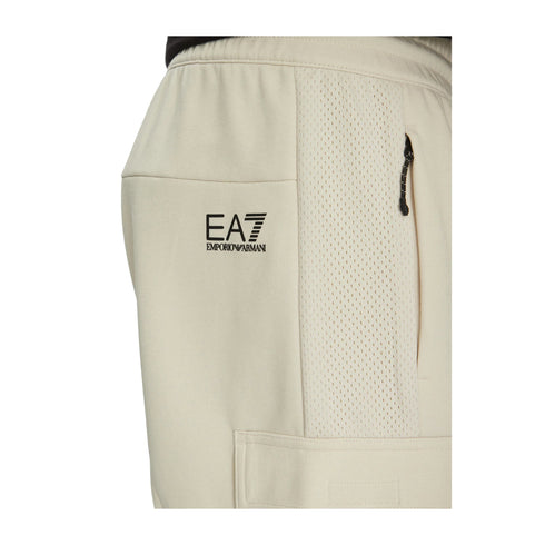 EA7 Emporio Armani Pantaloncini sportivi Bermuda Uomo felpato cargo S P25 - EA7 EMPORIO7M000326AF12660 - U1112 - S - Francavilla Moda