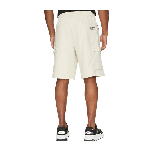 EA7 Emporio Armani Pantaloncini sportivi Bermuda Uomo felpato cargo S P25 - EA7 EMPORIO7M000326AF12660 - U1112 - S - Francavilla Moda