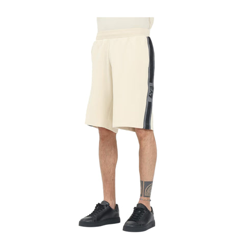 EA7 Emporio Armani Bermuda Bermuda Uomo felpato Logo Series S P25 - EA7 EMPORIO7M000544AF12660 - U1079 - S - Francavilla Moda