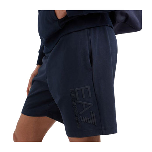 EA7 Emporio Armani Pantaloncini sportivi Bermuda Uomo felpato Sporty Visibility S - Francavilla Moda