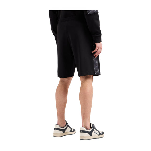 EA7 Emporio Armani Pantaloncini sportivi Bermuda Uomo Logo Series con coulisse S P25 - EA7 EMPORIO7M000217AF12660 - UC001 - S - Francavilla Moda