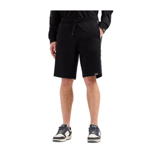 EA7 Emporio Armani Pantaloncini sportivi Bermuda Uomo Logo Series con coulisse S P25 - EA7 EMPORIO7M000217AF12660 - UC001 - S - Francavilla Moda