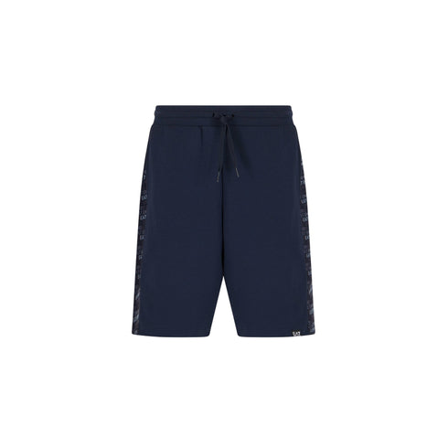 EA7 Emporio Armani Pantaloncini sportivi Bermuda Uomo Logo Series con coulisse S P25 - EA7 EMPORIO7M000217AF12660 - UB102 - S - Francavilla Moda